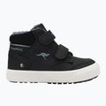 Detská obuv KangaROOS KaVu Primo V jet black / steel grey 8