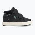 Detská obuv KangaROOS KaVu Primo V jet black / steel grey 2