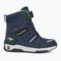 Detské snehové topánky KangaROOS K-MJ Hunter RTX FX dark navy / lime 2