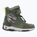 Juniorské snehule KangaROOS K-MJ Edison EV RTX SL olive / limetta dino 9