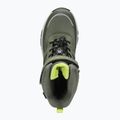 Juniorské snehule KangaROOS K-MJ Edison EV RTX SL olive / limetta dino 13