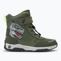Juniorské snehule KangaROOS K-MJ Edison EV RTX SL olive / limetta dino 2