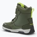 Juniorské snehule KangaROOS K-MJ Edison EV RTX SL olive / limetta dino 3
