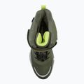 Juniorské snehule KangaROOS K-MJ Edison EV RTX SL olive / limetta dino 5