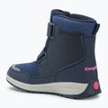 Juniorské snehule KangaROOS K-MJ Edison EV RTX SL dk navy / daisy pink 3