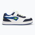 KangaROOS K-CA Shaggy EV dark navy/lime detská obuv 2