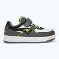 KangaROOS K-CP Bounder EV steel grey/neon green detská obuv 2