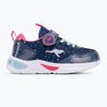 KangaROOS K-SLG Beauty EV navy/daisy pink detská obuv 2