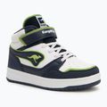 KangaROOS K-CP Dunkin Mid EV dark navy/lime detská obuv