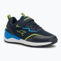 KangaROOS KD-Batter EV dark navy/lime detská obuv