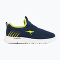 Detské topánky KangaROOS K-ETK Dunnart dark navy/lime 2