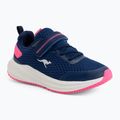 Detské topánky KangaROOS K-RDK Fam EV bellewether blue/neon pink