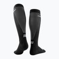 Pánske kompresné ponožky CEP Ultralight Tall black/grey 2