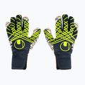 Brankárske rukavice uhlsport Prediction Ultragrip HN navy/white/fluo yellow