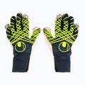 Brankárske rukavice uhlsport Prediction Flex HN navy/white/fluo yellow