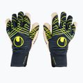 Brankárske rukavice uhlsport Prediction Absolutgrip SC navy/white/fluo yellow