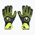 Brankárske rukavice uhlsport Prediction Supersoft HN navy/white/fluo yellow