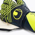 Brankárske rukavice uhlsport Prediction Supersoft navy/white/fluo yellow 3