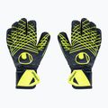 Brankárske rukavice uhlsport Prediction Soft Pro black/white/fluo orange