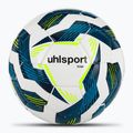 Futbalová lopta uhlsport Team white/navy/fluo yellow veľkosť 4