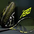Detská tenisová raketa Babolat Pure Aero Junior 25 šedo-žltá 140468 9