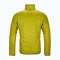 Pánska hybridná bunda Ortovox Swisswool Piz Boval zelená obojstranná 6114100052 2