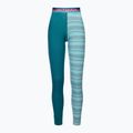Dámske termo nohavice Ortovox 185 Rock'N'Wool Long green 8416400011