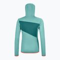 Dámska mikina Ortovox Fleece Grid Hoody tyrkysová 8720100036 2