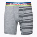 Pánske termo boxerky Ortovox 185 Rock'N'Wool šedá 8413200021