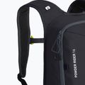 ORTOVOX Powder Rider 16 black raven lyžiarsky batoh 6