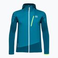 Pánska trekingová mikina Ortovox Ladiz Hybrid navy blue 86949