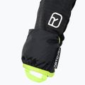 Pánske rukavice na zoskok padákom ORTOVOX Fleece Grid Cover black raven 6