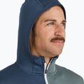 Pánska mikina ORTOVOX Fleece Light Grid Hooded deep ocean 5