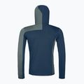Pánska mikina ORTOVOX Fleece Light Grid Hooded deep ocean 8