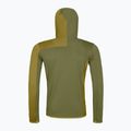 Pánska mikina ORTOVOX Fleece Light Grid Hooded wild herbs 2