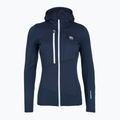 Dámska mikina ORTOVOX Fleece Grid Hoody deep ocean