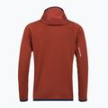 Pánska mikina ORTOVOX Fleece Grid Hoody clay orange 2