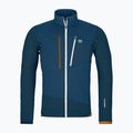 Pánska mikina ORTOVOX Fleece Grid deep ocean