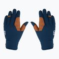 Pánske skitouringové rukavice ORTOVOX Fleece Light deep ocean 3