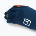Pánske skitouringové rukavice ORTOVOX Fleece Light deep ocean 4