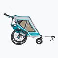 Qeridoo Speedkid2 dvojmiestny príves na bicykel modrý Q-SK2-21-P 3