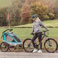 Qeridoo Sportrex1 príves na bicykel pre jednu osobu modrý Q-SR1-21-P 10