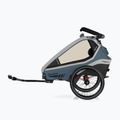 Qeridoo Kidgoo 1 príves na bicykel sivomodrý Q-KDG1-22-NB 3