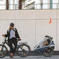 Qeridoo Kidgoo 1 príves na bicykel sivomodrý Q-KDG1-22-NB 5