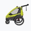 Qeridoo Sportrex 2 LE dvojmiestny príves na bicykel žltý Q-SPR2-22-LG 2