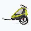 Qeridoo Sportrex 2 LE dvojmiestny príves na bicykel žltý Q-SPR2-22-LG 3