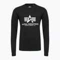 Pánske polo tričko longsleeve Alpha Industries Basic T black