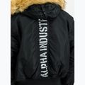 Pánska bunda Alpha Industries 45/P Hooded Custom Bomber black/reflective 4