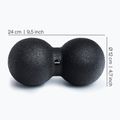Masážna loptička BLACKROLL Duoball A000499 black 2