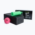 Súprava na jogu BLACKROLL Block black/ green/ pink 3